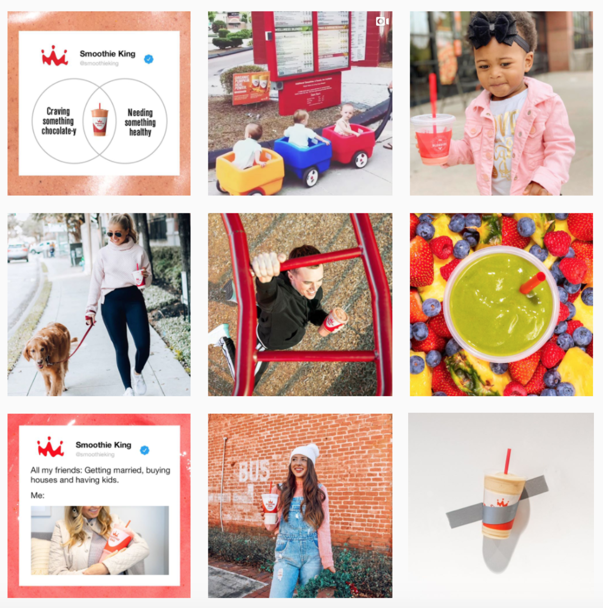 social feed for smoothie king