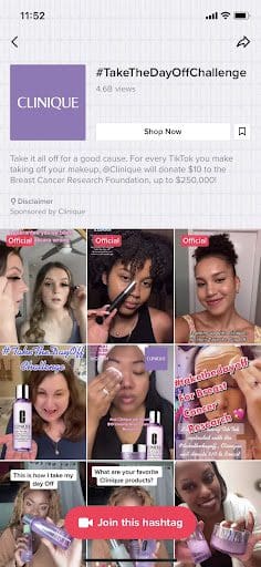tiktok hashtag challenge