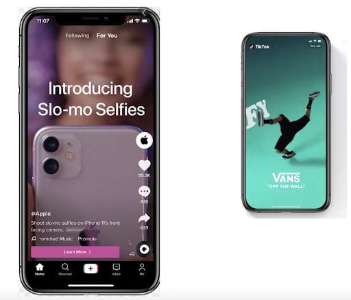ad takeover on TikTok