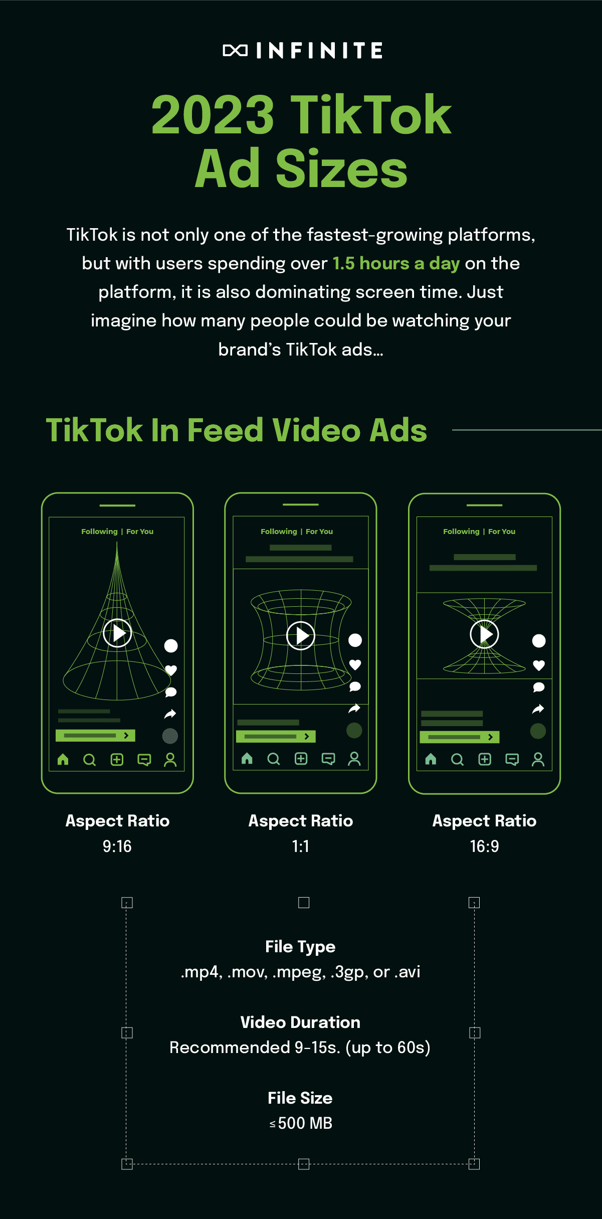 tiktok ad sizes and specs for 2023